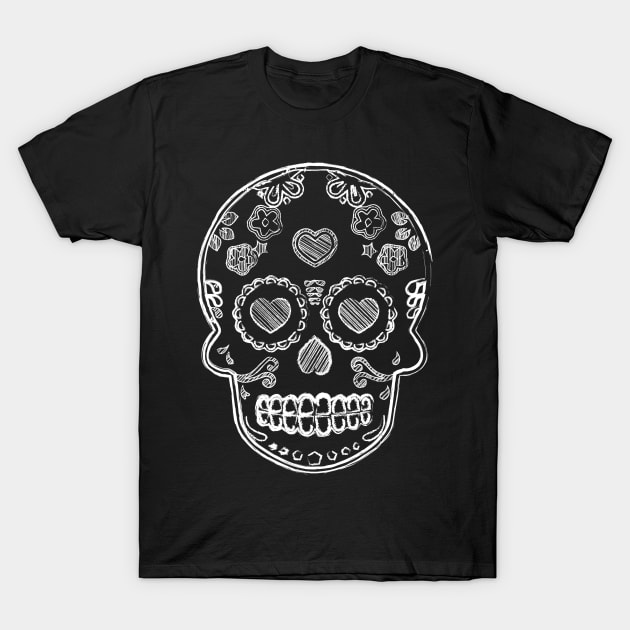 Skeleton head T-Shirt by Dream Store